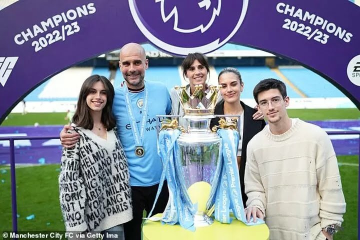 How many children does Pep Guardiola have?