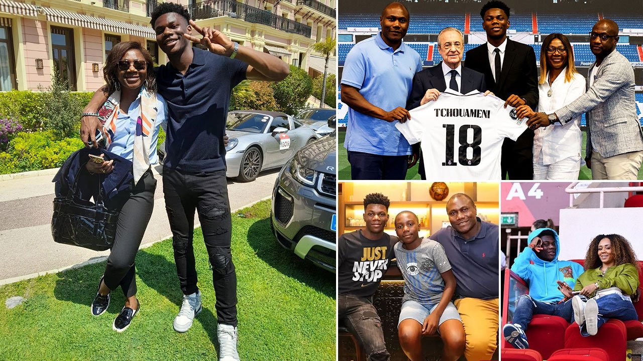 Meet the beautiful family of Real Madrid player Aurélien Tchouameni