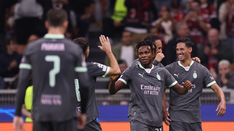 AC Milan beat Club Brugge and win their first Champions League