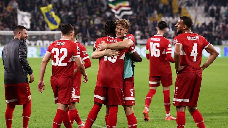 Stuttgart beats Juventus in the third round of the Champions League