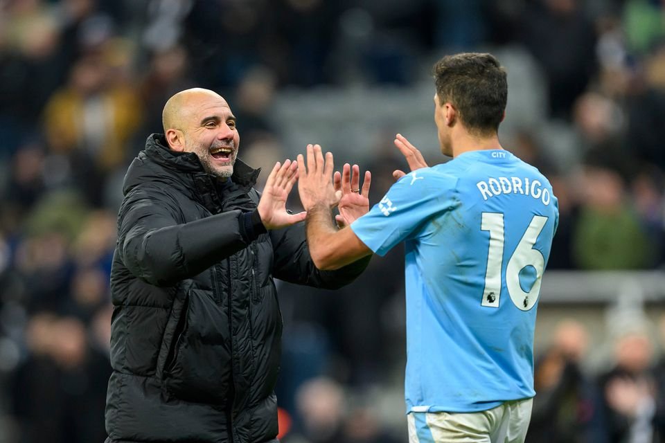 Ballon d'Or: Guardiola is "proud" of Rodri and responds to Real Madrid