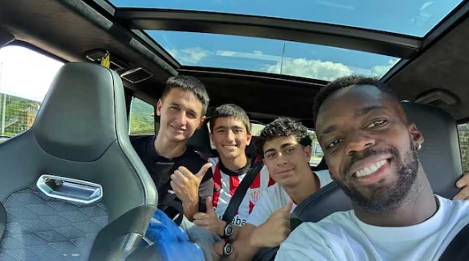 Iñaki 'Uber' Williams gave fans a lift