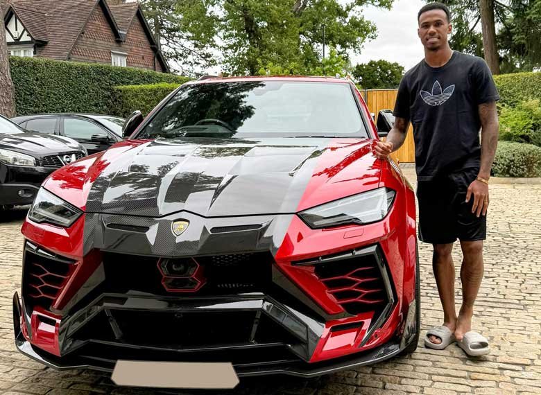 Gabriel Magalhães car Lamborghini Urus