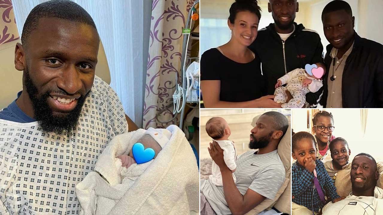 Meet the beautiful children of Real Madrid player Antonio Rudiger