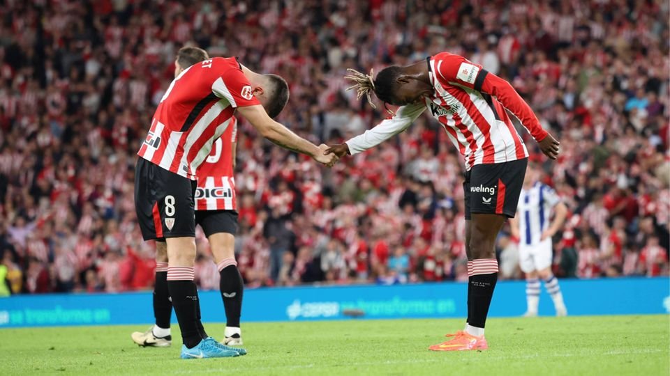 Athletic Bilbao win home derby against Real Sociedad