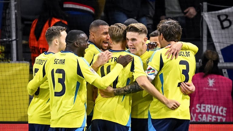 Sweden beats Slovenia and advances in the Nations League