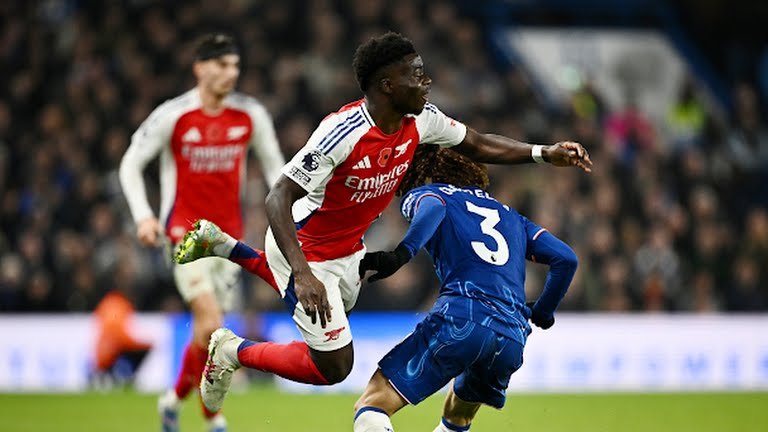 Arsenal and Chelsea draw in the English Championship