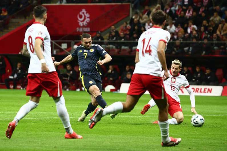 Scotland managed to qualify for the quarter-finals at the last minute and relegate Poland