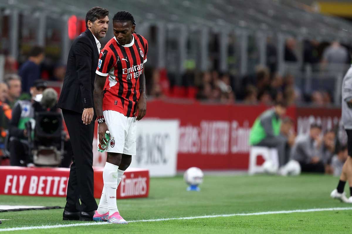 Alarm bells ringing at Milan: top scorer in doubt for Juventus