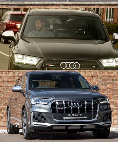 Alisson Becker has an Audi S Q7 in his car collection