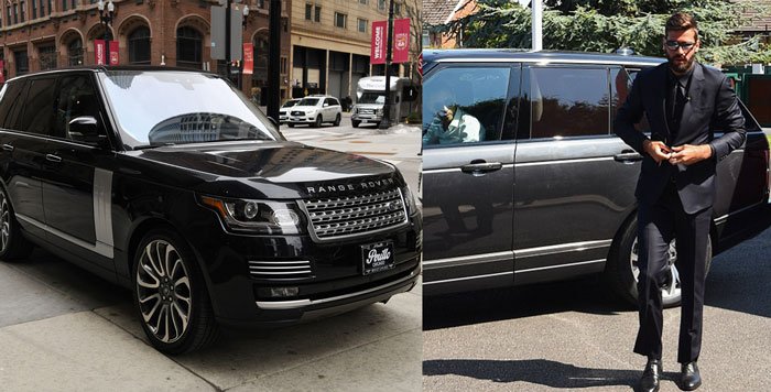 Alisson Becker has a Range Rover Autobiography in his car collection