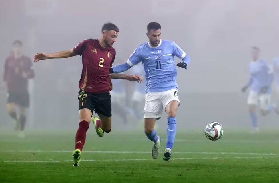 Israel beats Belgium and still remains relegated in the Nations League