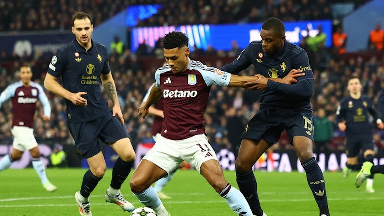 Aston Villa draws with Juventus in the Champions League