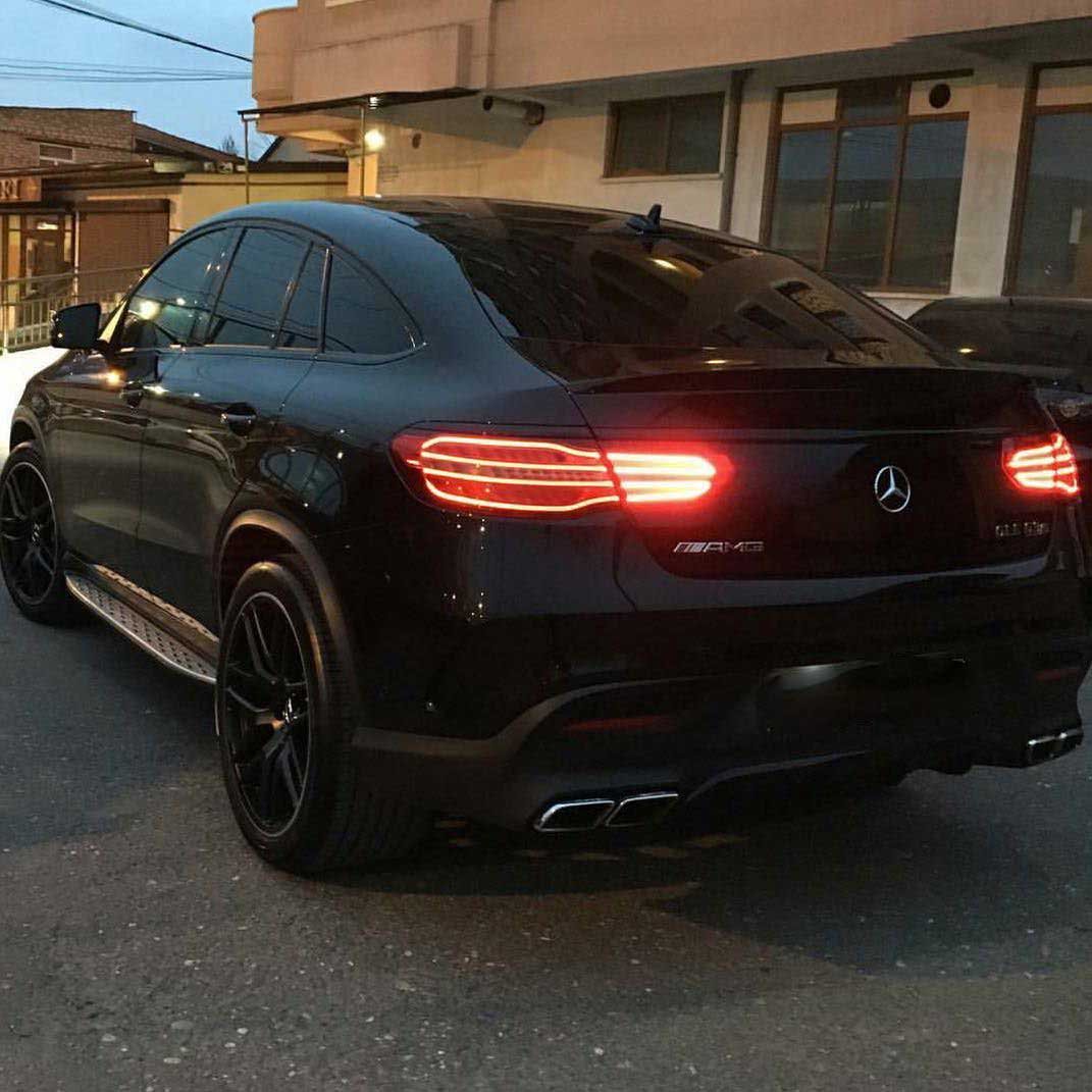 Renato Veiga drives a Mercedes-AMG GLE 63