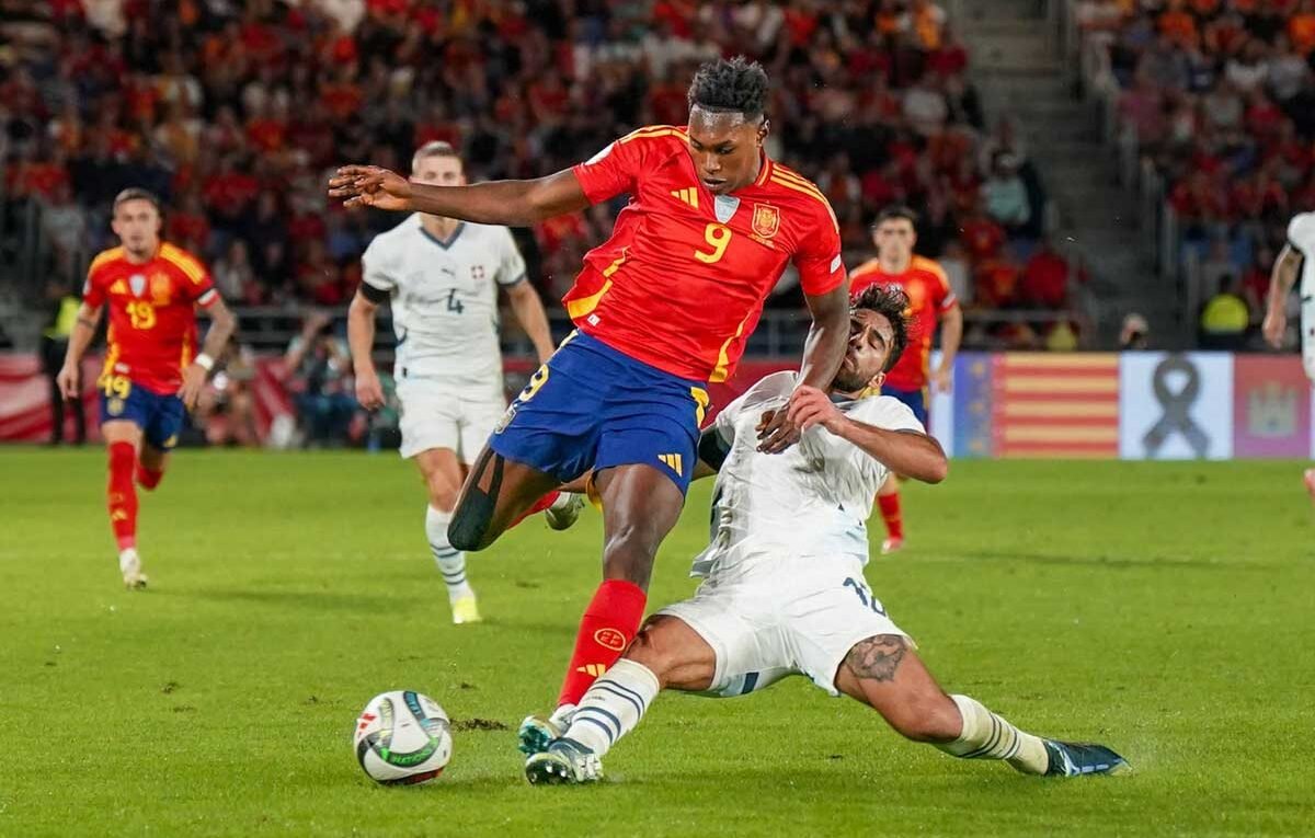 Spain beats Switzerland and advances in the Nations League