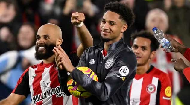 Brentford thrash Leicester in the Premier League