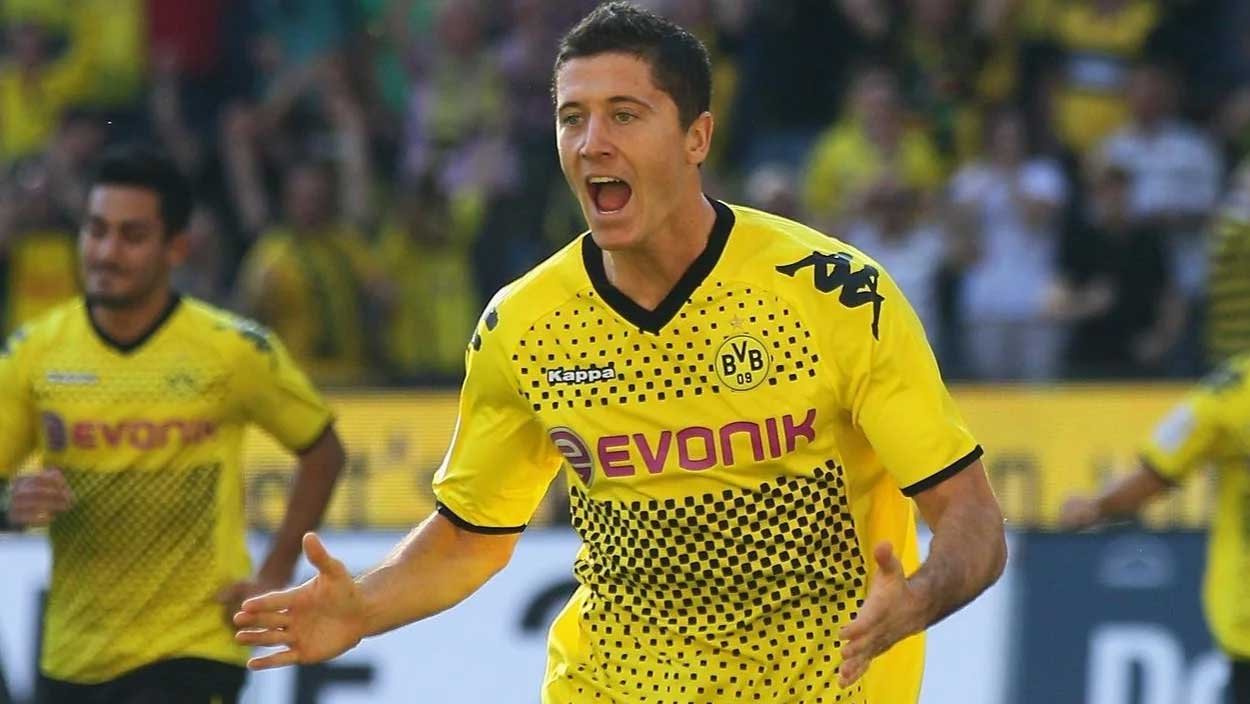 The story of Robert Lewandowski at Borussia Dortmund