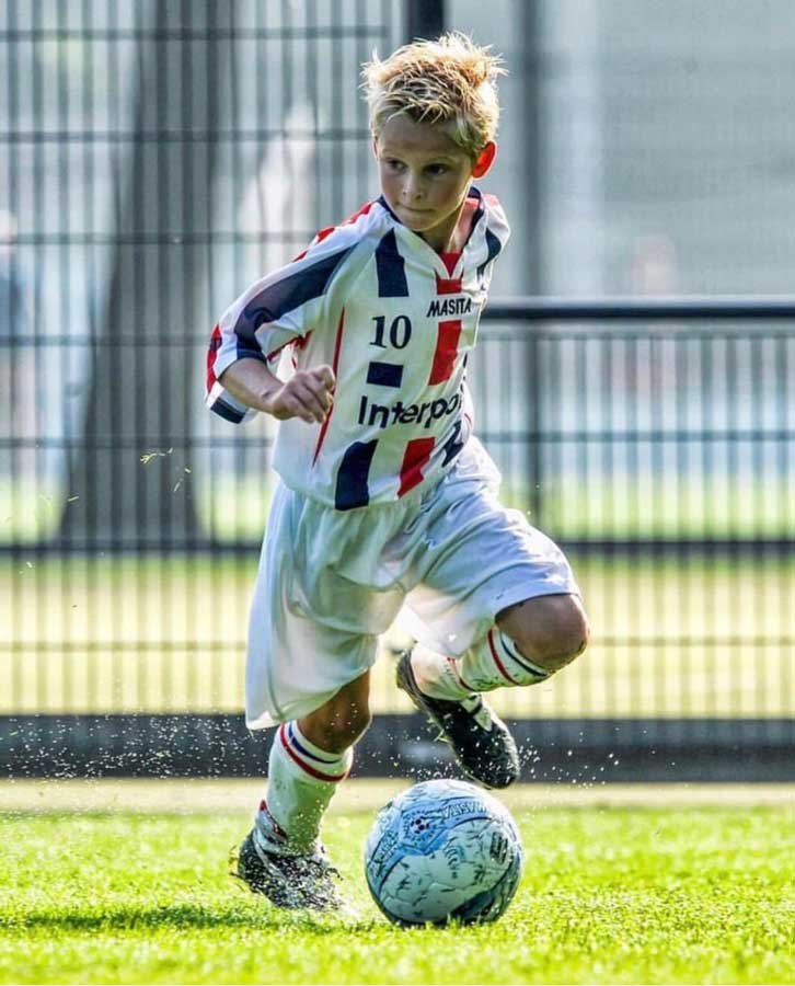 A story from Frenkie de Jong to Willem II