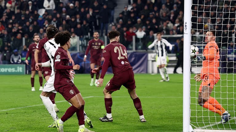 Juventus beats Manchester City in the Champions League