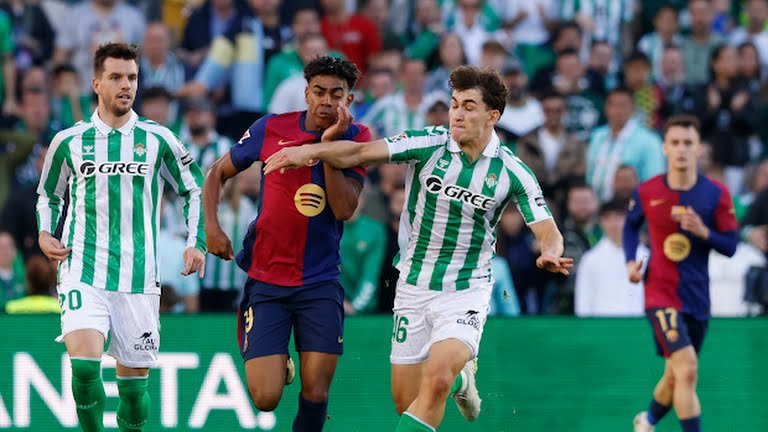 Barcelona suffers draw from Betis in LaLiga