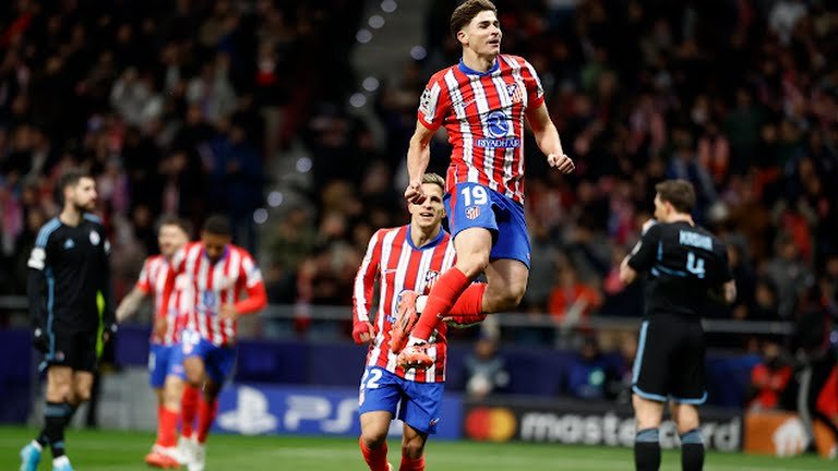 Atlético de Madrid wins third consecutive game in the Champions League