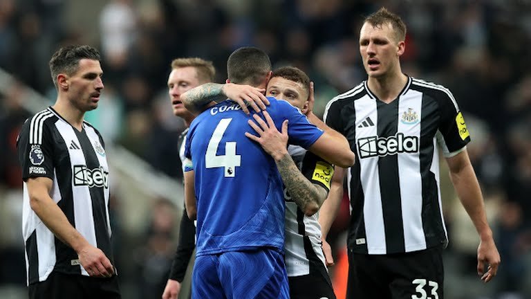 Newcastle thrashes or Leicester in the premier league