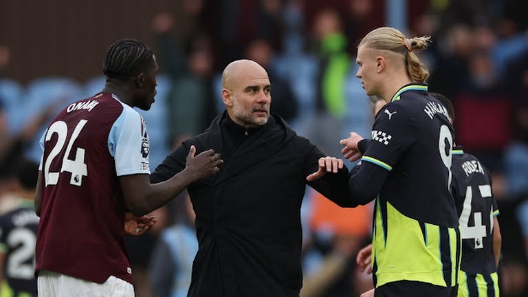 Aston Villa dominates the game and beats Manchester City