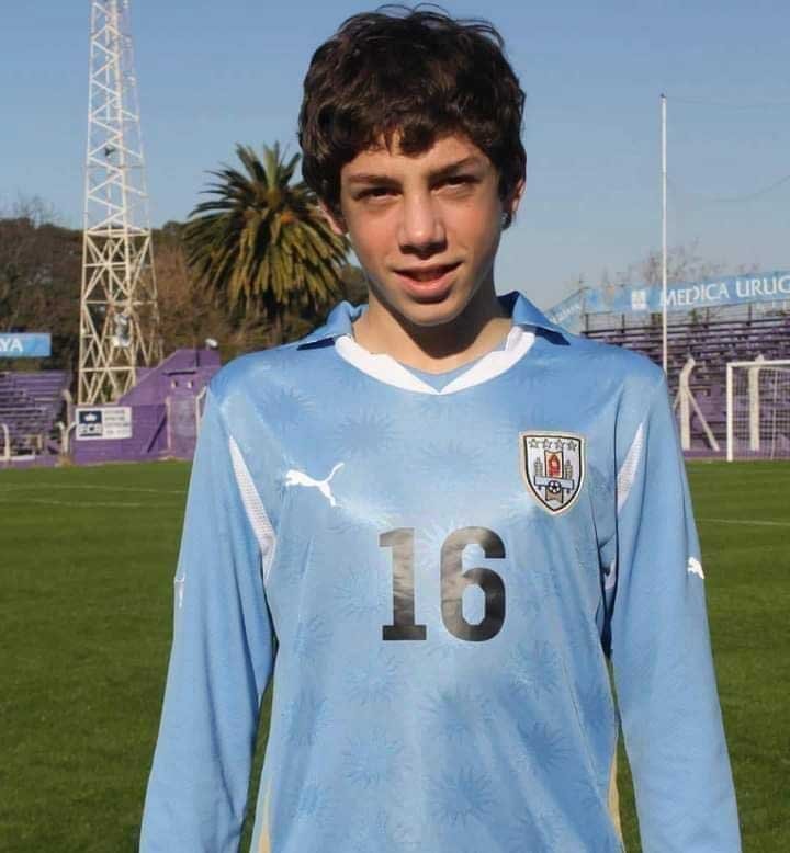 Federico Valverde's first steps in football