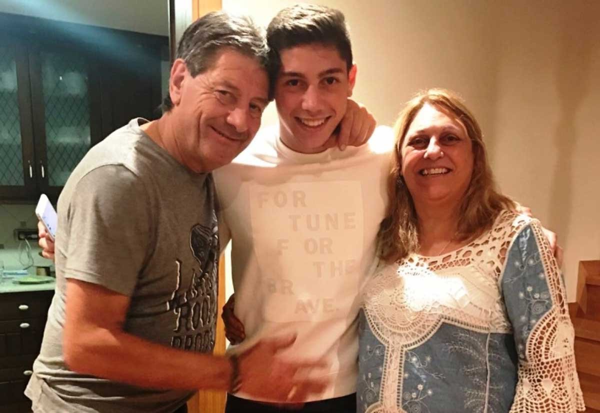 The story of Federico Valverde's family