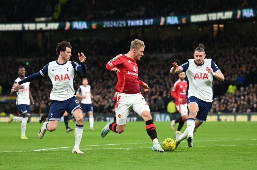 Tottenham eliminates Man United and qualifies for the semi-finals of the English League Cup