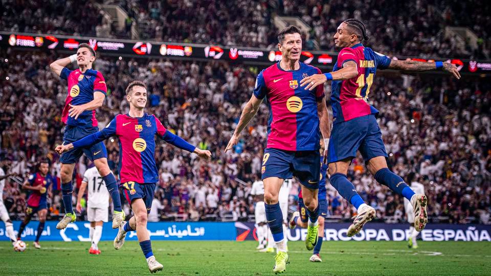 Barcelona beats Real Madrid and wins the Spanish Super Cup